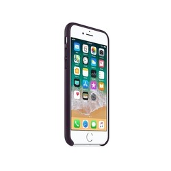 Чехол Apple Leather Case for iPhone 7/8 (фиолетовый)