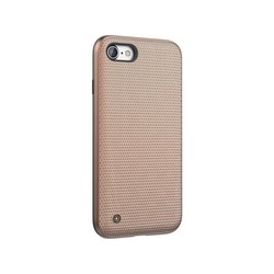 Чехол Apple Leather Case for iPhone 7/8 (золотистый)