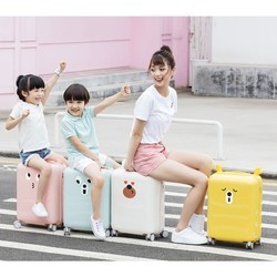 Чемодан Xiaomi Fun Cute Little Ear Trolley Case 18 (розовый)
