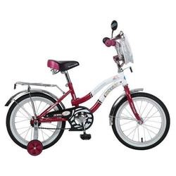 Детский велосипед Novatrack Zebra 16 2016 (бордовый)
