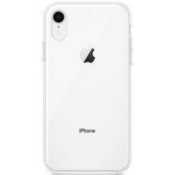 Чехол Apple Clear Case for iPhone XR (синий)