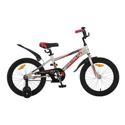 Детский велосипед Novatrack Lumen 14 2019 (серебристый)