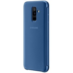 Чехол Samsung Wallet Cover for Galaxy A6 Plus (фиолетовый)