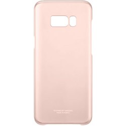 Чехол Samsung Clear Cover for Galaxy S8 Plus (розовый)