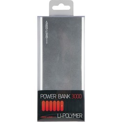 Powerbank аккумулятор RedLine J03 (серебристый)