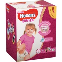 Подгузники Huggies Pants Girl 6 / 60 pcs