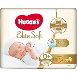 Подгузники Huggies Elite Soft 0 Plus / 25 pcs