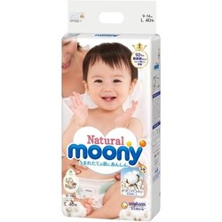 Подгузники Moony Natural Diapers L / 40 pcs