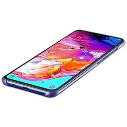 Чехол Samsung Wallet Cover for Galaxy A70 (фиолетовый)