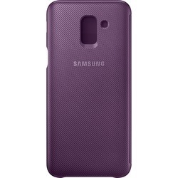 Чехол Samsung Wallet Cover for Galaxy J6 (черный)