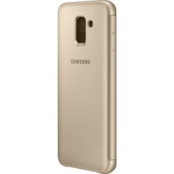 Чехол Samsung Wallet Cover for Galaxy J6 (желтый)