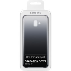 Чехол Samsung Gradation Cover for Galaxy J6 Plus (красный)