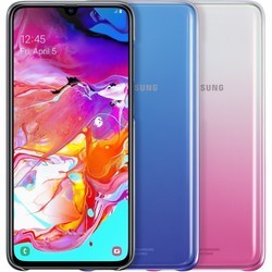 Чехол Samsung Gradation Cover for Galaxy A70 (фиолетовый)