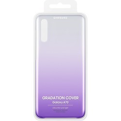 Чехол Samsung Gradation Cover for Galaxy A70 (черный)