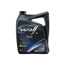 Моторное масло WOLF Vitaltech 5W-20 D1 5L