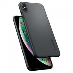Чехол Spigen Thin Fit for iPhone Xs Max (серый)
