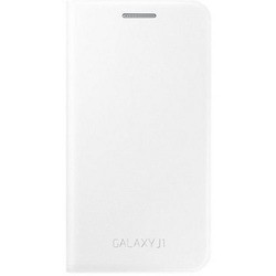 Чехол Samsung Flip Cover for Galaxy J1 mini (белый)