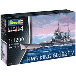 Сборная модель Revell HMS King George V (1:1200)