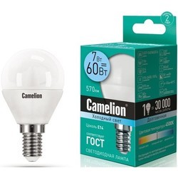 Лампочка Camelion LED10-G45 10W 4500K E14