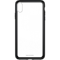 Чехол BASEUS See-through Glass Case for iPhone Xs Max (черный)