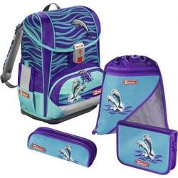 Школьный рюкзак (ранец) Step by Step Light2 Happy Dolphins (синий)