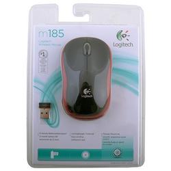 Мышка Logitech Wireless Mouse M185 (черный)