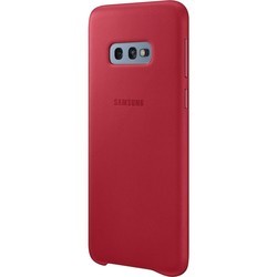 Чехол Samsung Leather Cover for Galaxy S10e (синий)