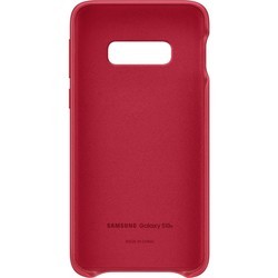 Чехол Samsung Leather Cover for Galaxy S10e (красный)