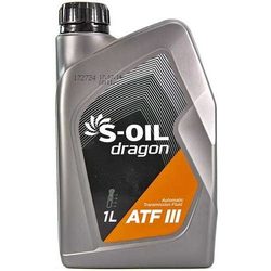 Трансмиссионное масло S-Oil Dragon ATF III 1L