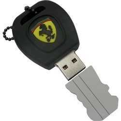 USB Flash (флешка) Uniq Auto Ring Key Ferrari 3.0 8Gb