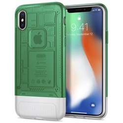 Чехол Spigen Classic C1 for iPhone X/Xs (зеленый)