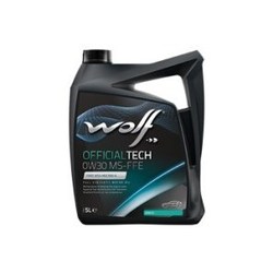 Моторное масло WOLF Officialtech 0W-30 MS-FFE 5L