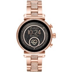 Носимый гаджет Michael Kors Sofie Heart Rate Smartwatch (розовый)