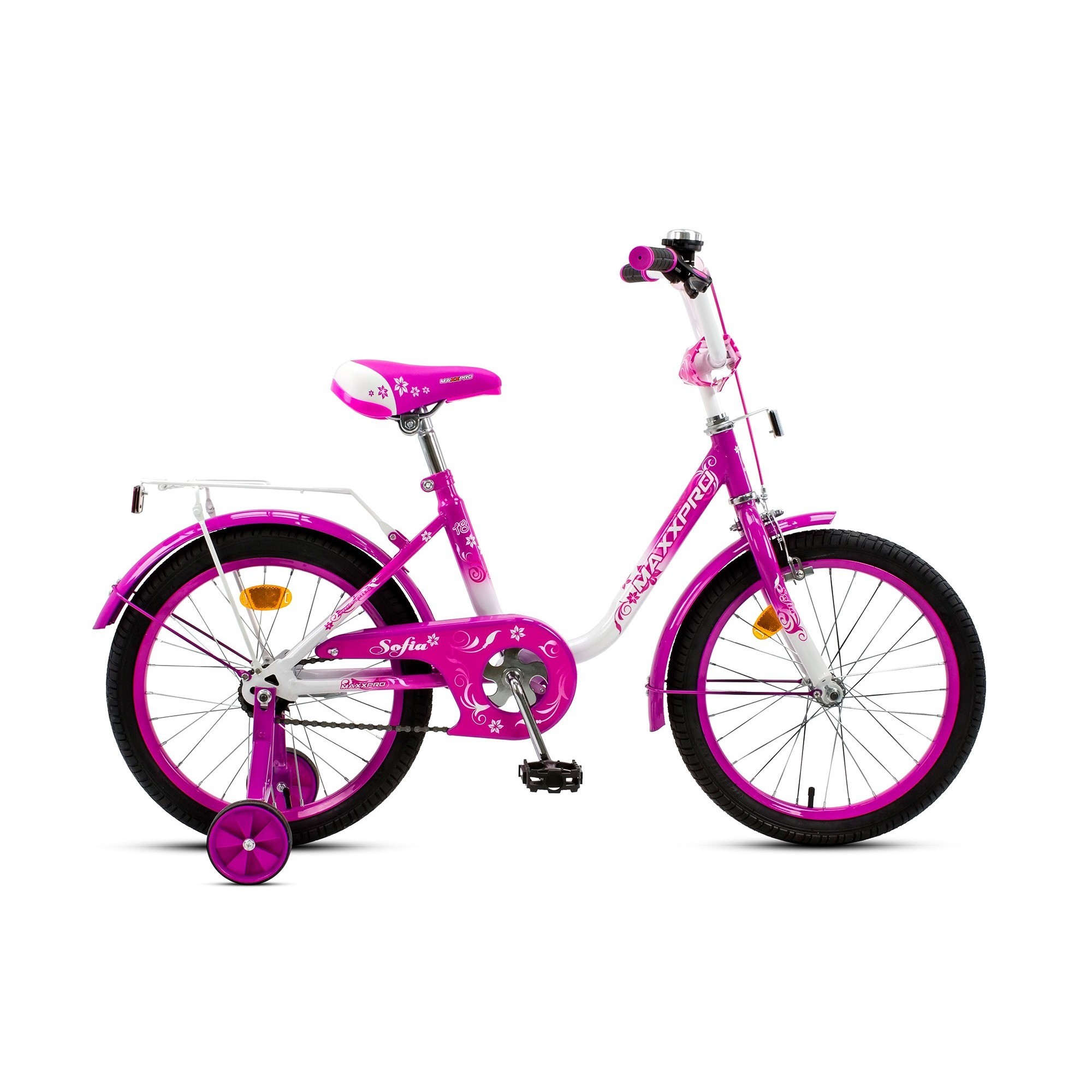 Велосипед 18 розовый. Велосипед MAXXPRO Sofia 20. Велосипед МАКСПРО 16 розовый.