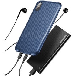 Чехол BASEUS Audio Case for iPhone X/Xs (синий)