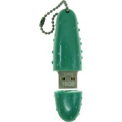 USB Flash (флешка) Uniq Vegetables Cucumber 4Gb