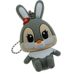 USB Flash (флешка) Uniq Bunny with a Flower 16Gb