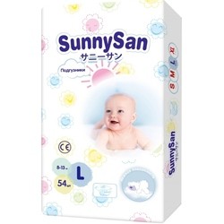 Подгузники SunnySan Diapers L / 54 pcs