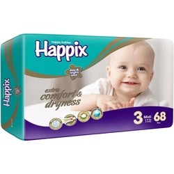 Подгузники Happix Diapers 3 / 68 pcs