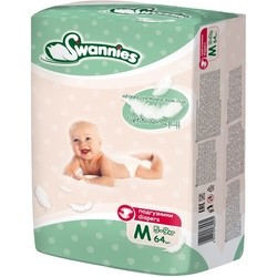 Подгузники Swannies Diapers M / 64 pcs