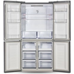 Холодильник Ginzzu NFK-575 (серебристый)
