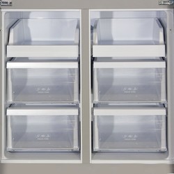Холодильник Ginzzu NFK-575 (золотистый)