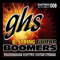 Струны GHS Boomers 8-String 9-72
