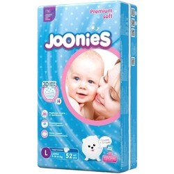 Подгузники Joonies Premium Soft Diapers L / 52 pcs