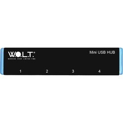 Картридер/USB-хаб Wolt WH40