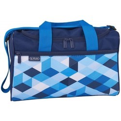 Школьный рюкзак (ранец) Herlitz XL Cubes (синий)