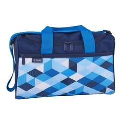 Школьный рюкзак (ранец) Herlitz XL Cubes (синий)