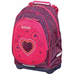 Школьный рюкзак (ранец) Herlitz Bliss Pink Hearts