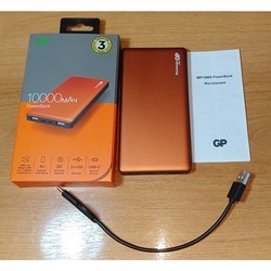 Powerbank аккумулятор GP MP10MA (синий)