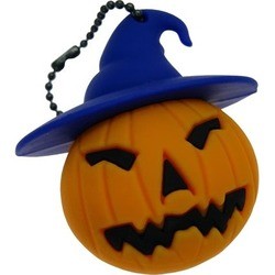 USB Flash (флешка) Uniq Halloween Pumpkin in a Hat 3.0 128Gb